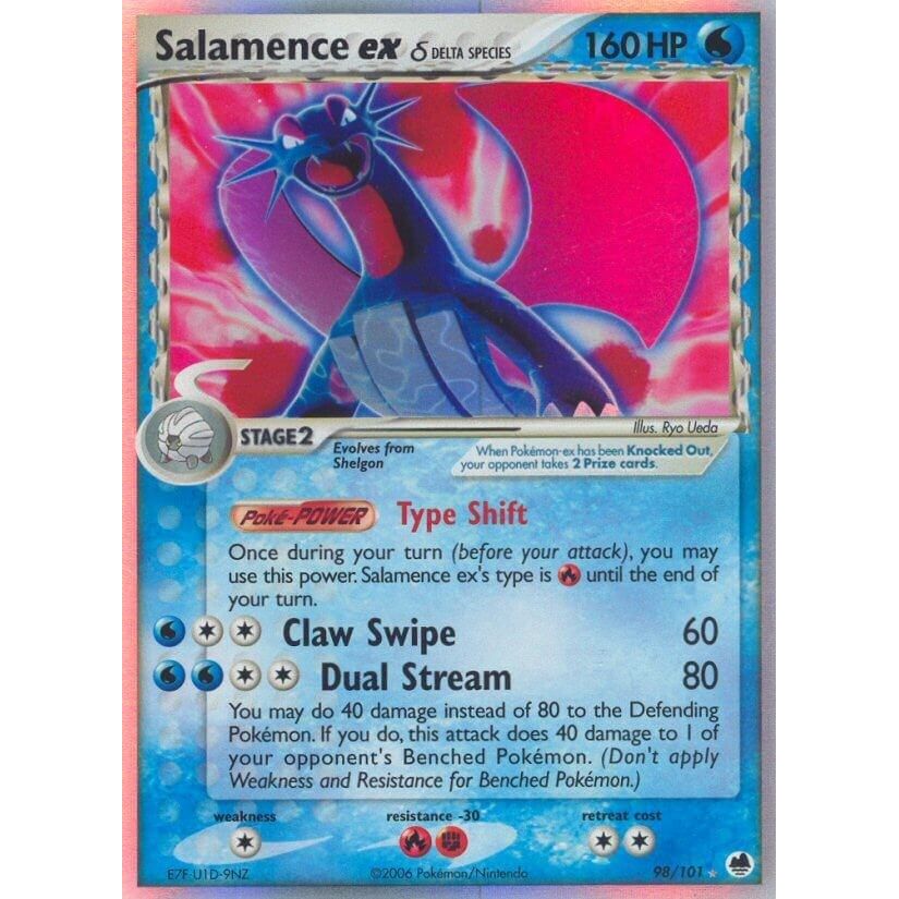 Image for Salamence ex (Delta Species) (98/101) (DF) - Pokemon