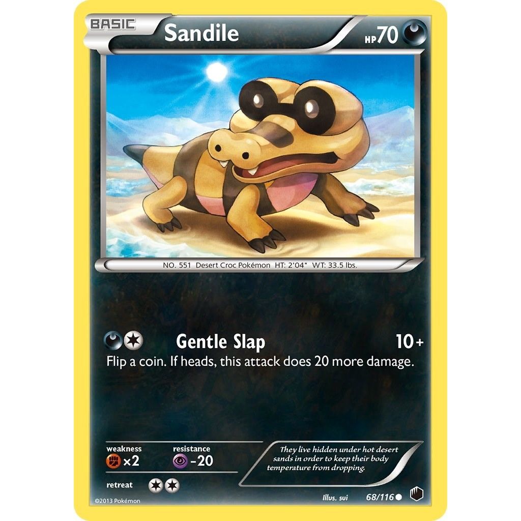 Image for Sandile (68/116) (PLF) - Pokemon