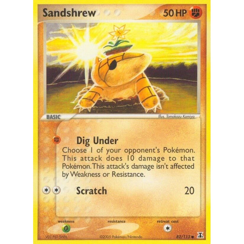 Image for Sandshrew (82/113) (DS) - Pokemon