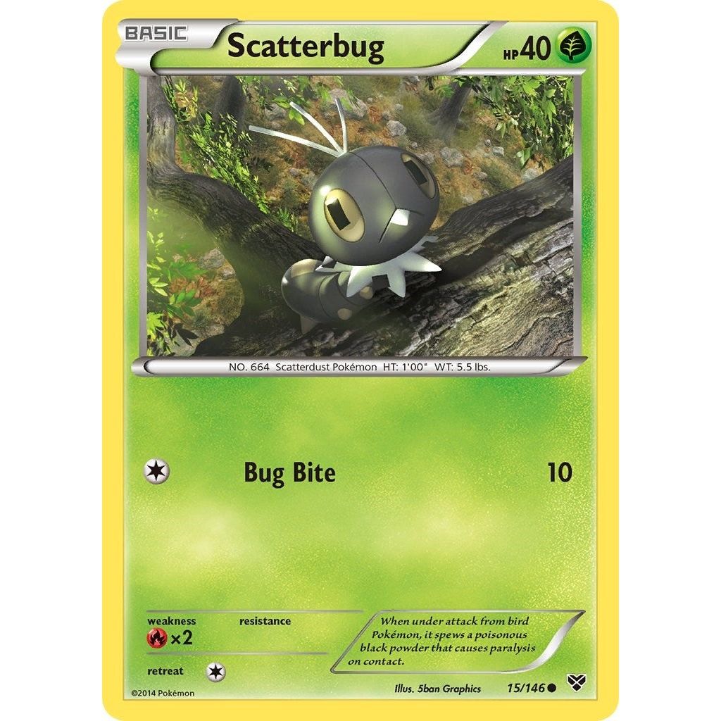 Image for Scatterbug (15/146) (XY) - Pokemon