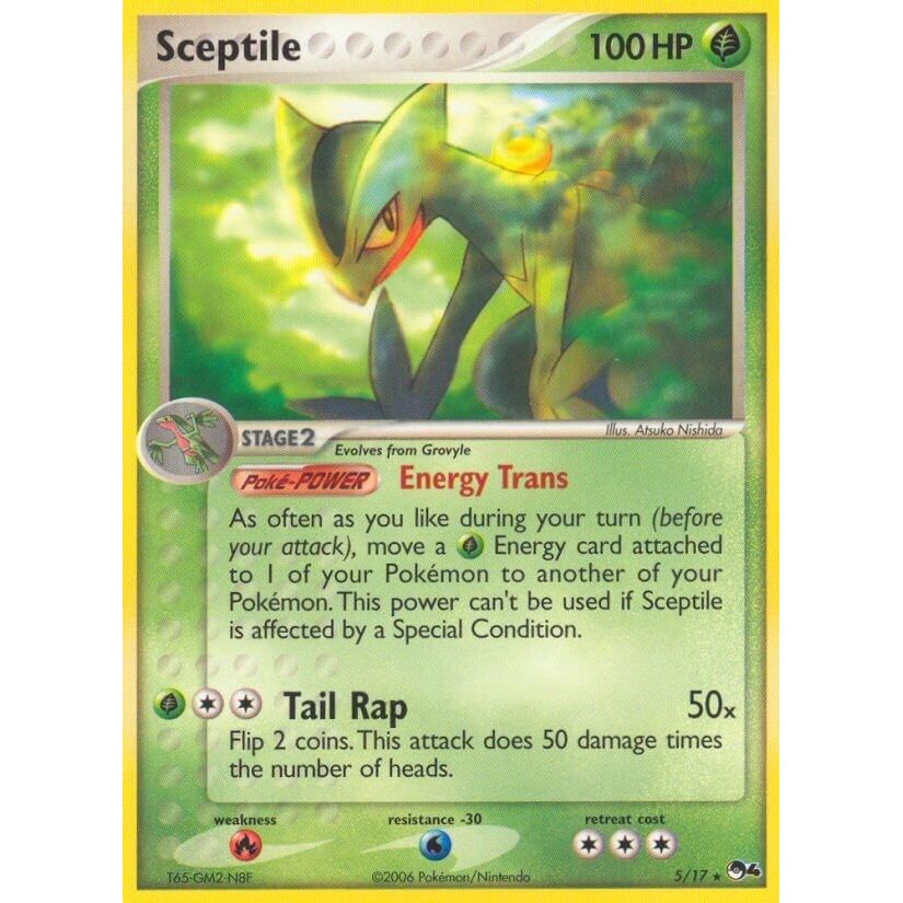 Image for Sceptile (005/017) (POP) - Pokemon