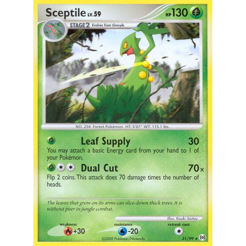 Image for Sceptile (31) (31/99) (AR) - Pokemon