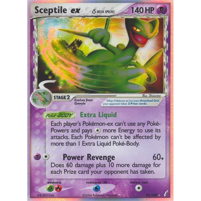 Image for Sceptile ex (Delta Species) (96/100) (CG) - Pokemon