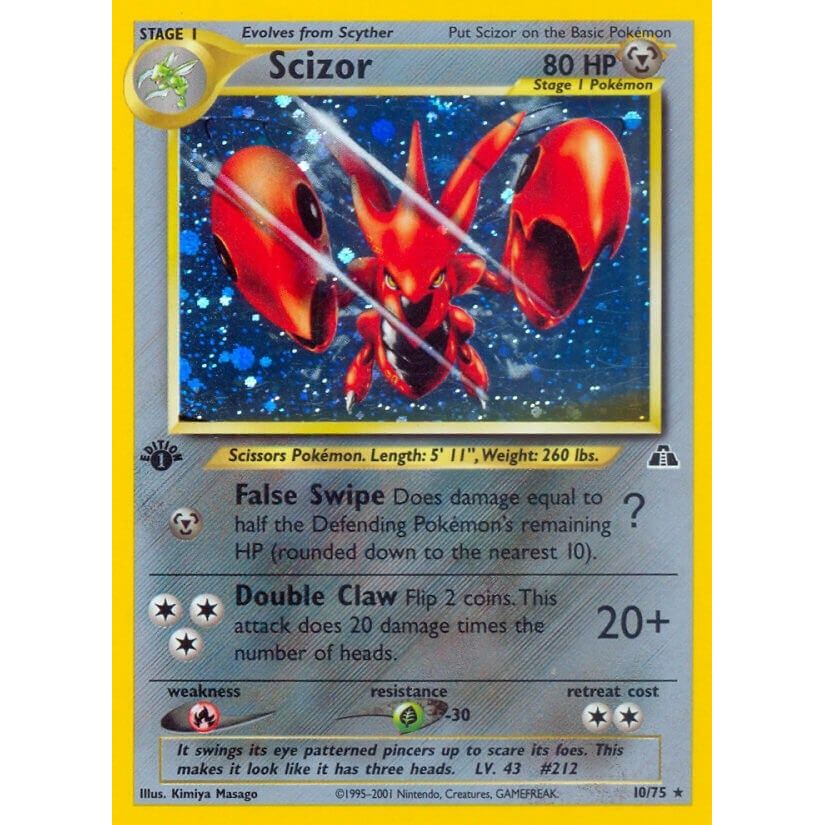 Image for Scizor (10) (10/75) (N2) - Pokemon