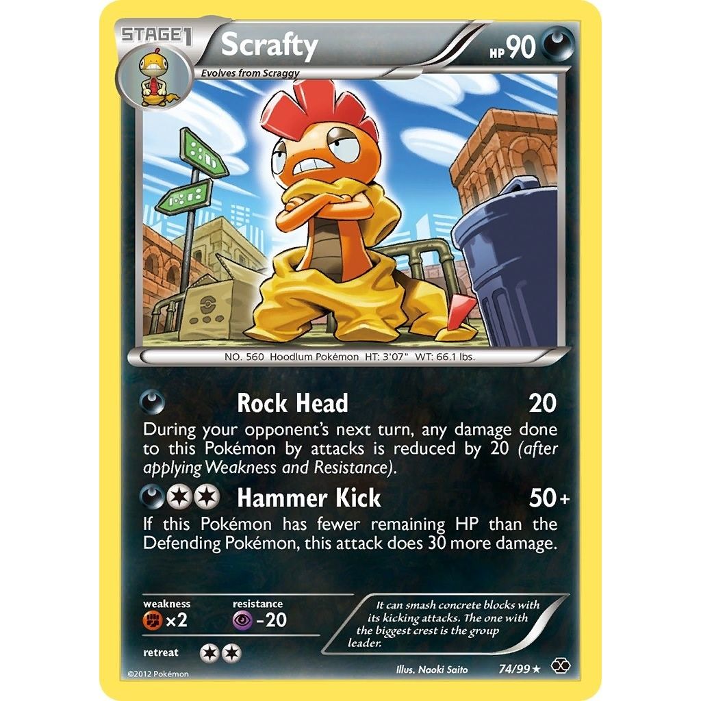 Image for Scrafty (74/99) (NXD) - Pokemon