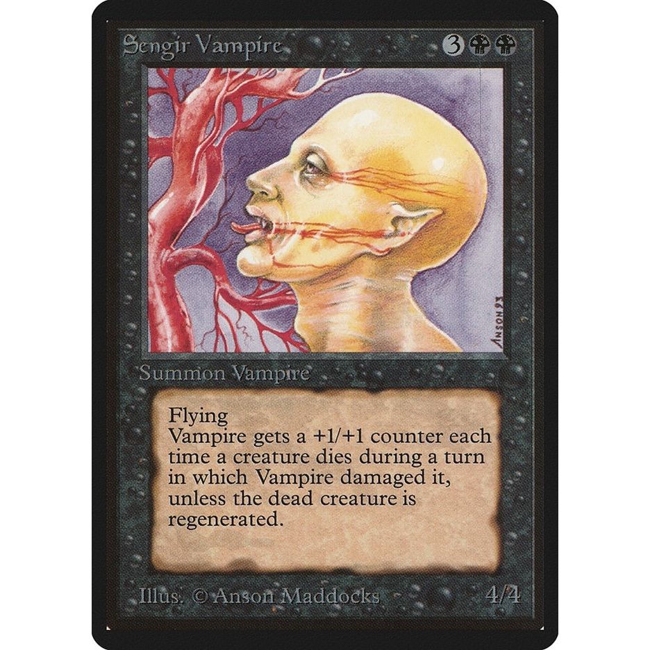 Image for Sengir Vampire (LEB) - Magic: The Gathering