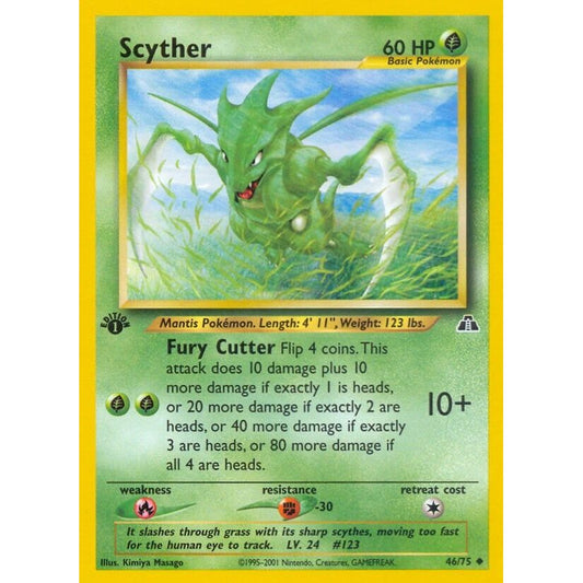 Image for Scyther (46/75) (N2) - Pokemon