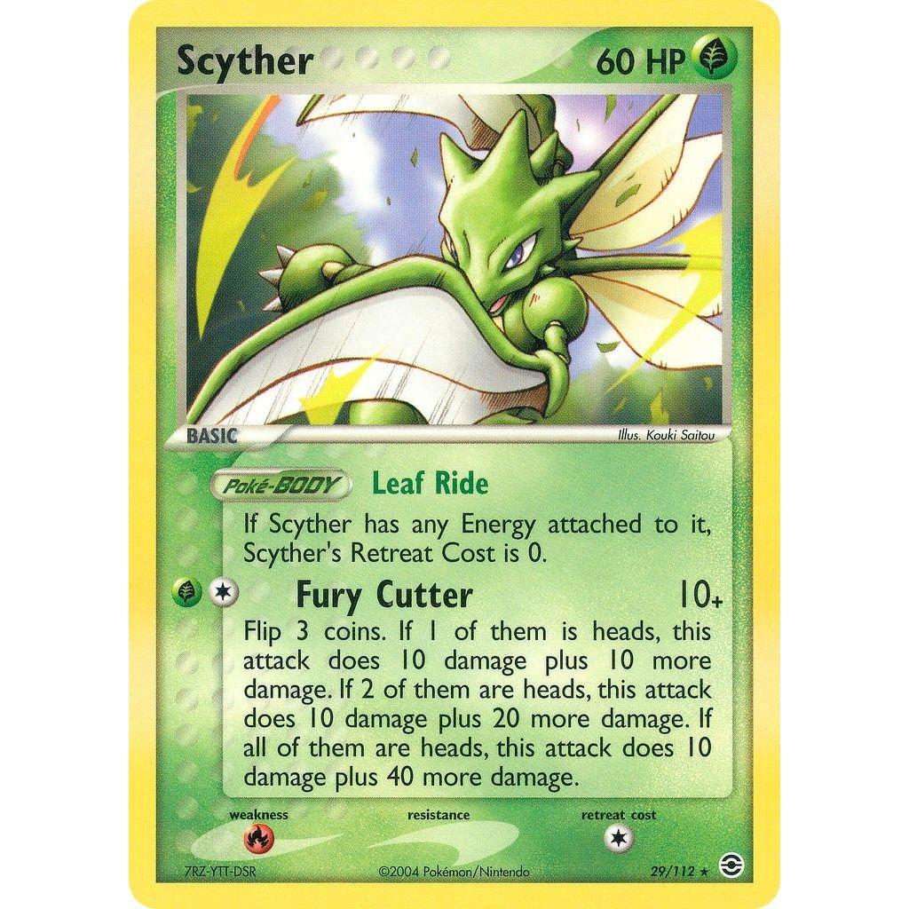 Image for Scyther (29/112) (RG) - Pokemon
