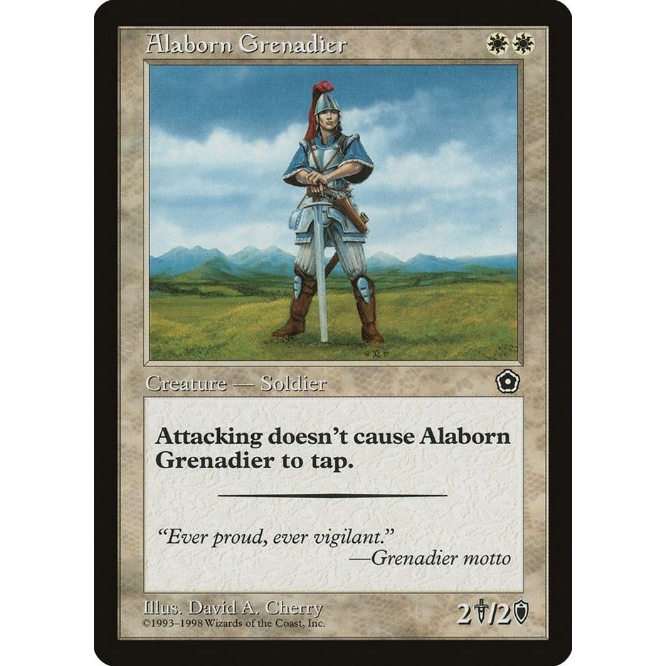 Image for Alaborn Grenadier (P02) - Magic: The Gathering