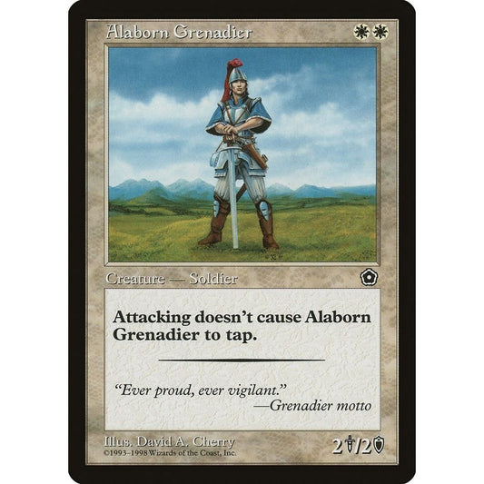 Image for Alaborn Grenadier (P02) - Magic: The Gathering