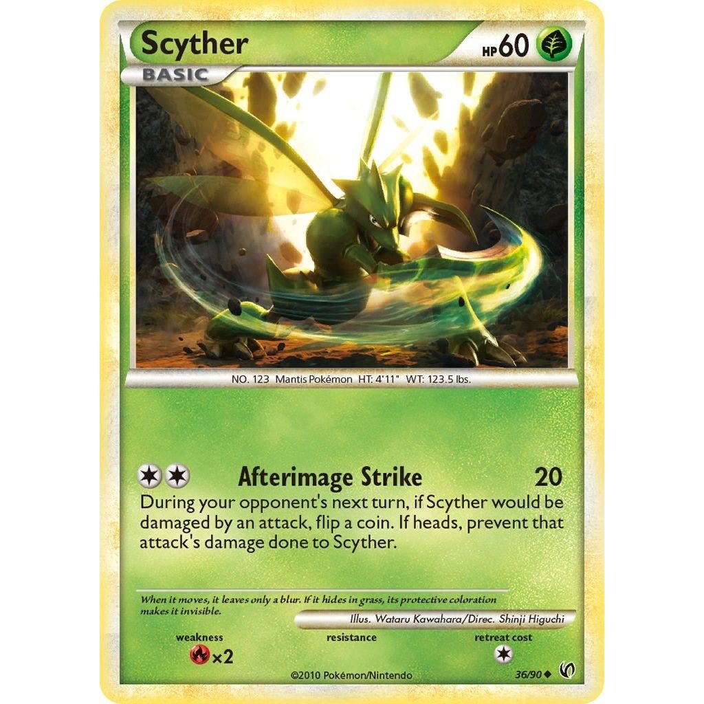 Image for Scyther (36) (36/90) (UD) - Pokemon