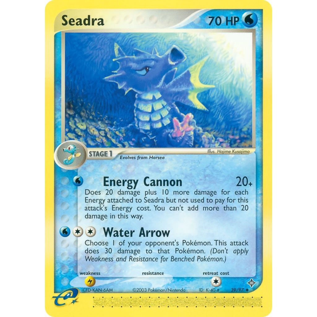 Image for Seadra (39/97) (DR) - Pokemon
