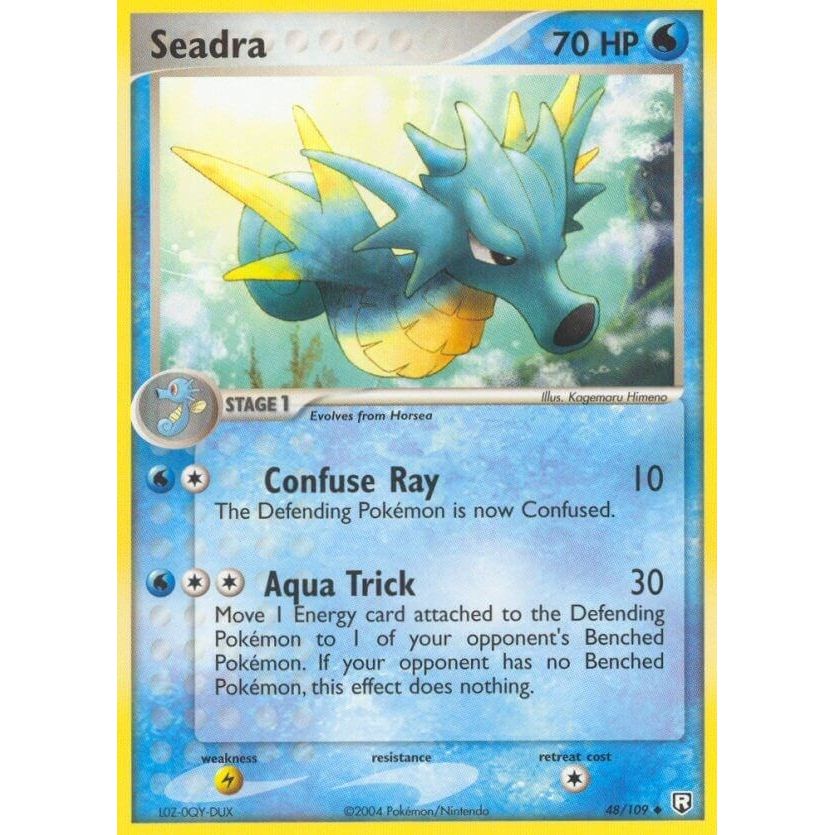 Image for Seadra (48/109) (RR) - Pokemon
