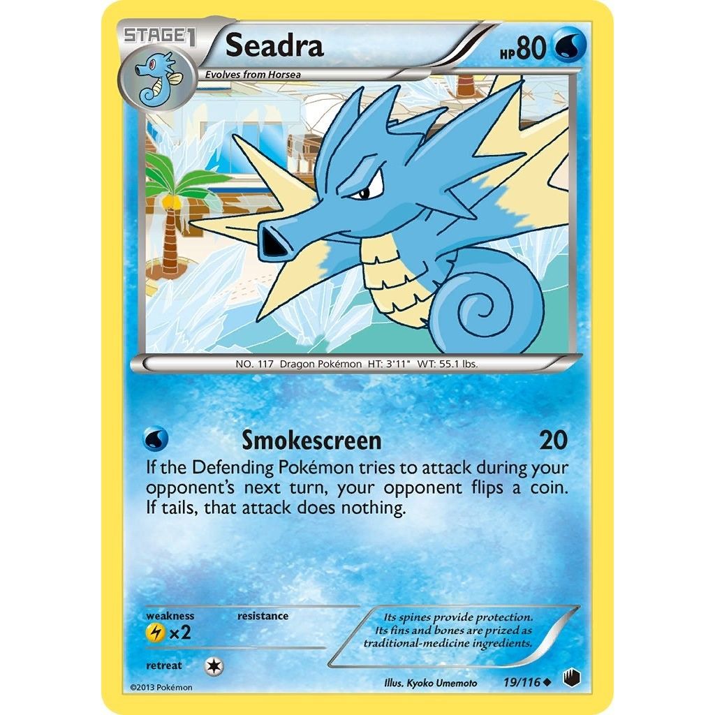 Image for Seadra (19/116) (PLF) - Pokemon