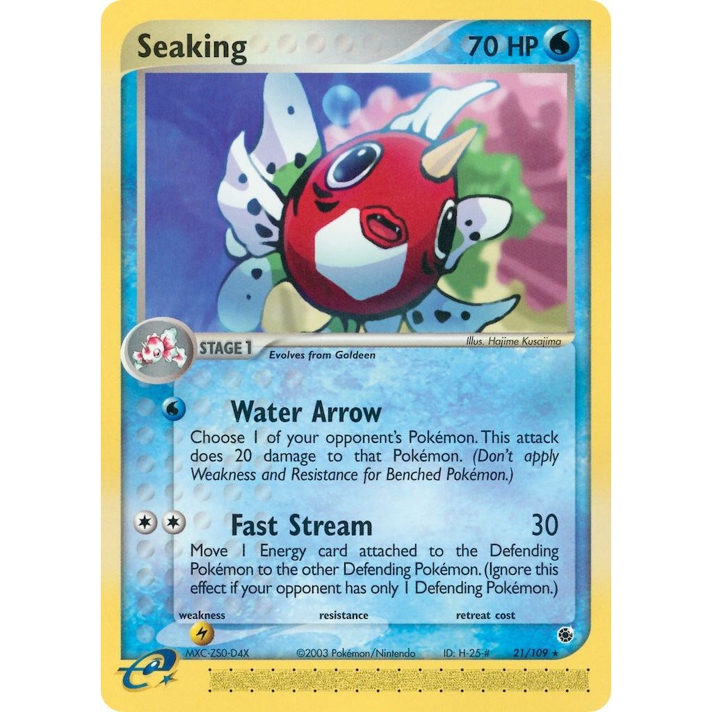 Image for Seaking (21/109) (RS) - Pokemon