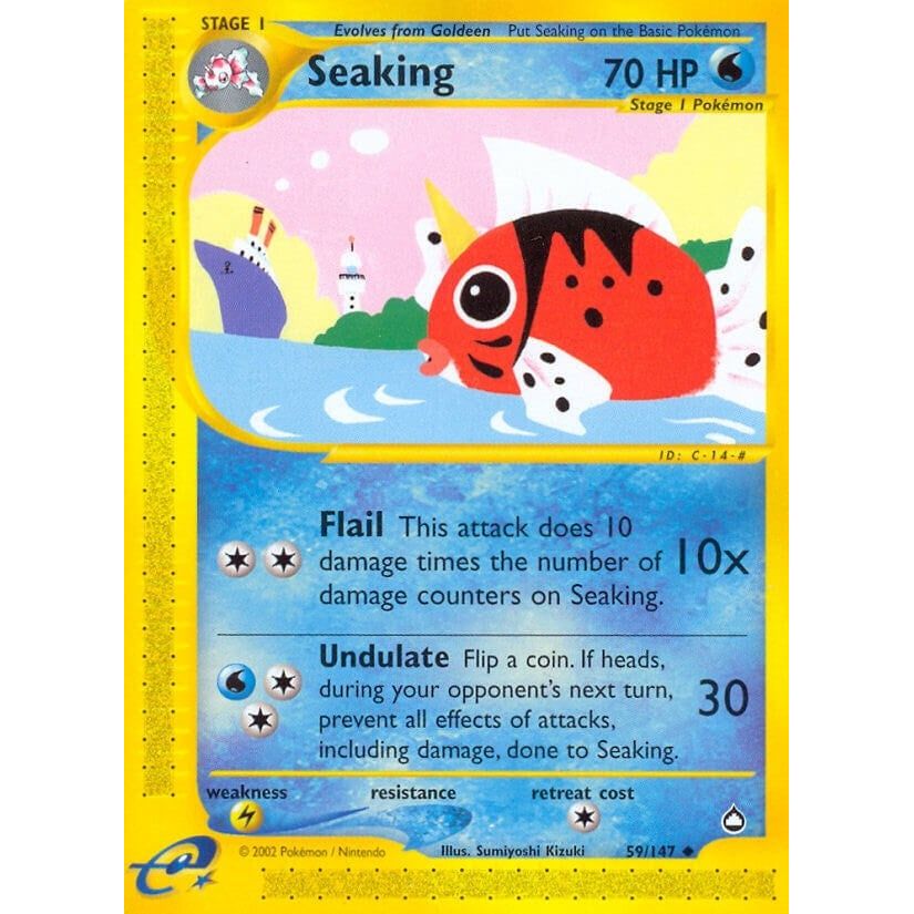 Image for Seaking (059/147) (AQ) - Pokemon