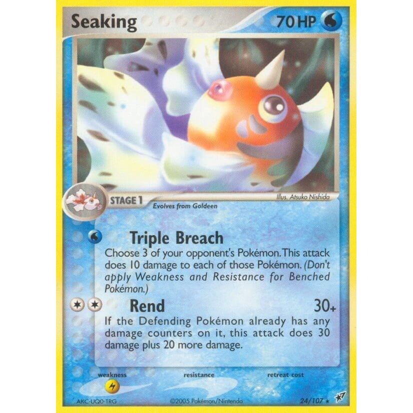 Image for Seaking (24/107) (DX) - Pokemon