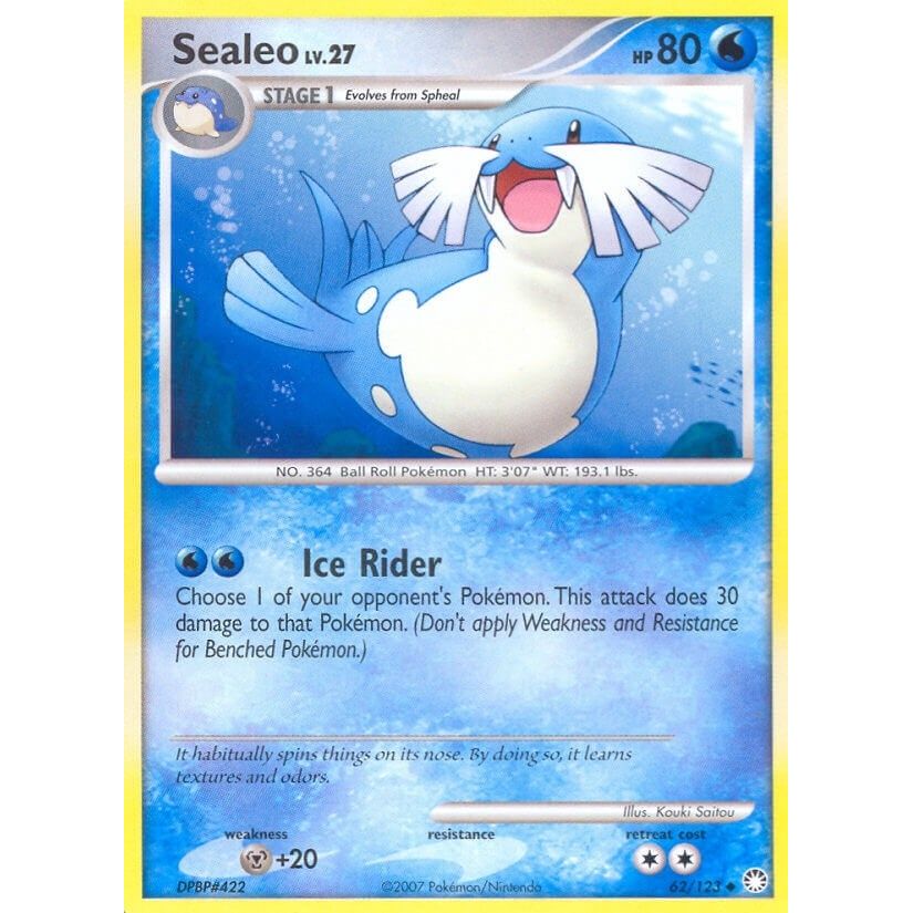 Image for Sealeo (62/123) (MT) - Pokemon