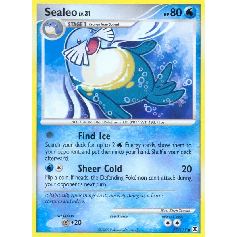 Image for Sealeo (77/111) (RR) - Pokemon