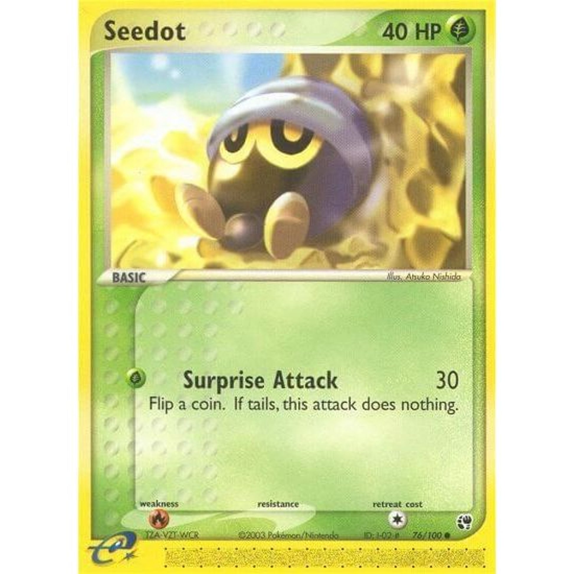 Image for Seedot (76/100) (SS) - Pokemon