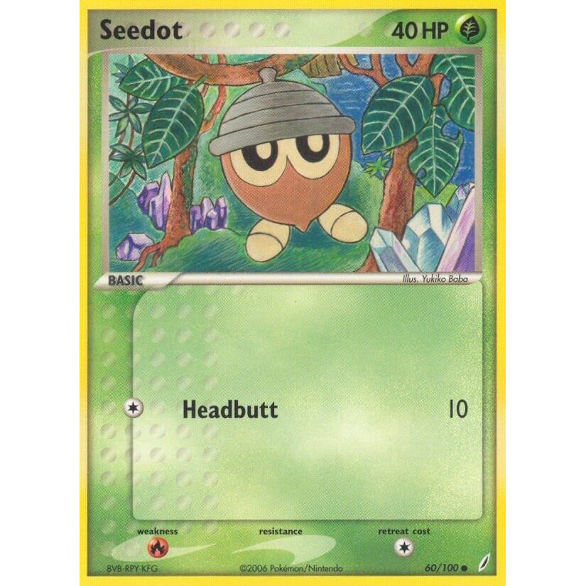 Image for Seedot (60/100) (CG) - Pokemon