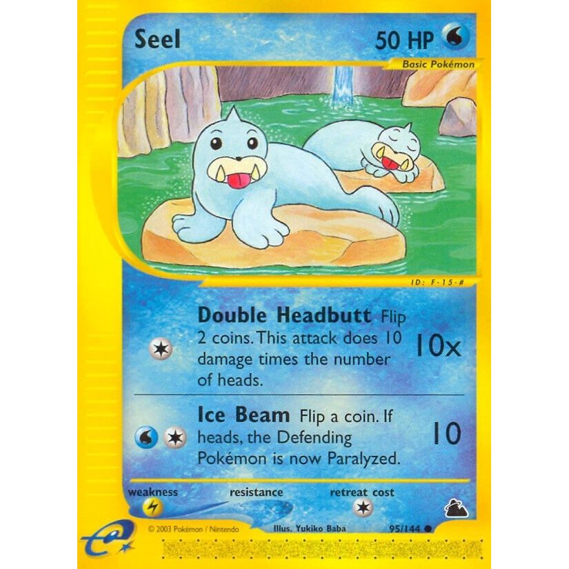 Image for Seel (95) (095/144) (SK) - Pokemon