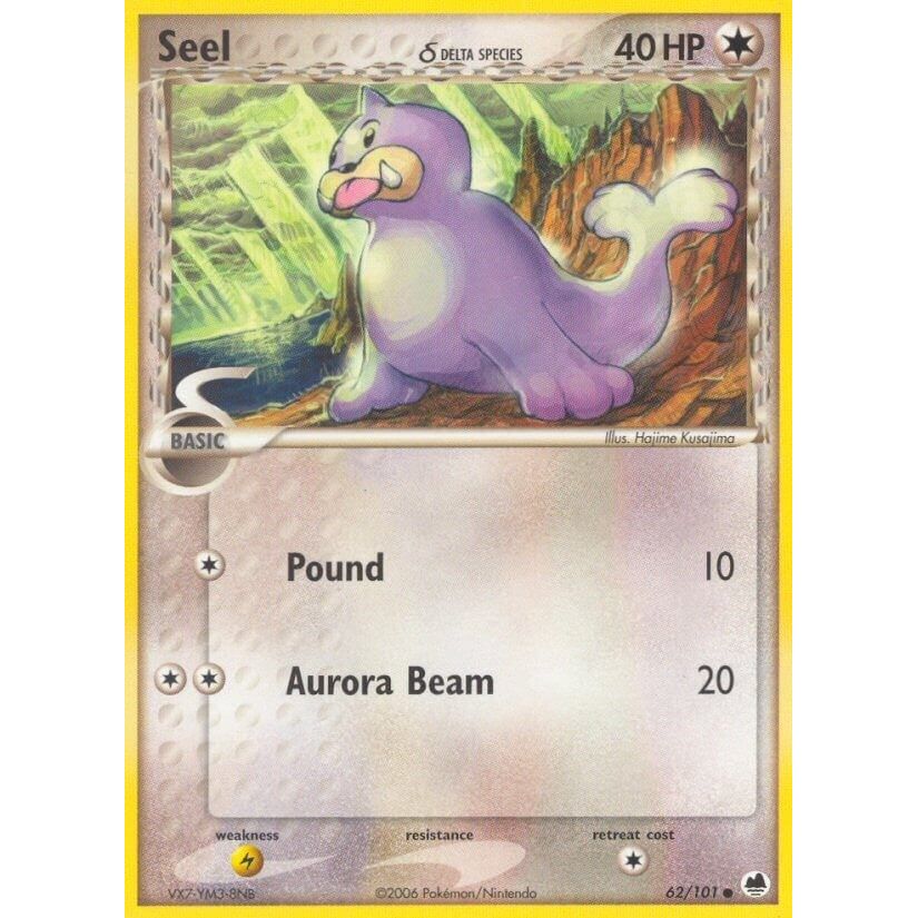 Image for Seel (Delta Species) (62/101) (DF) - Pokemon
