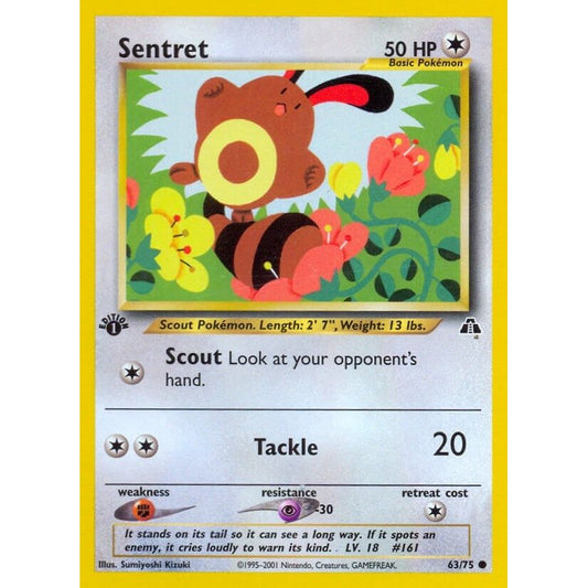 Image for Sentret (63/75) (N2) - Pokemon