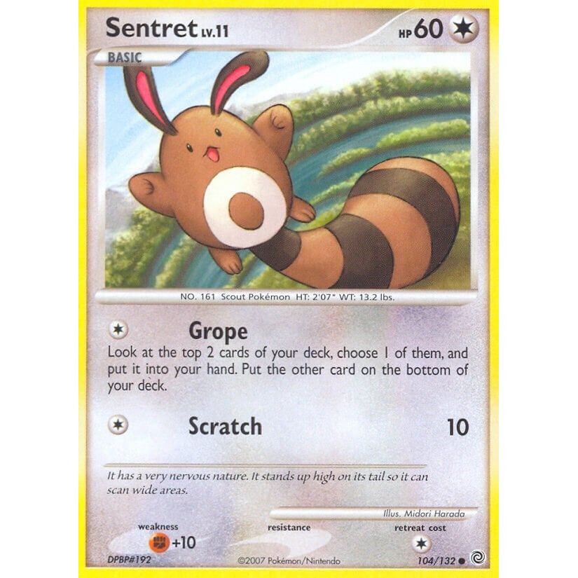 Image for Sentret (104/132) (SW) - Pokemon