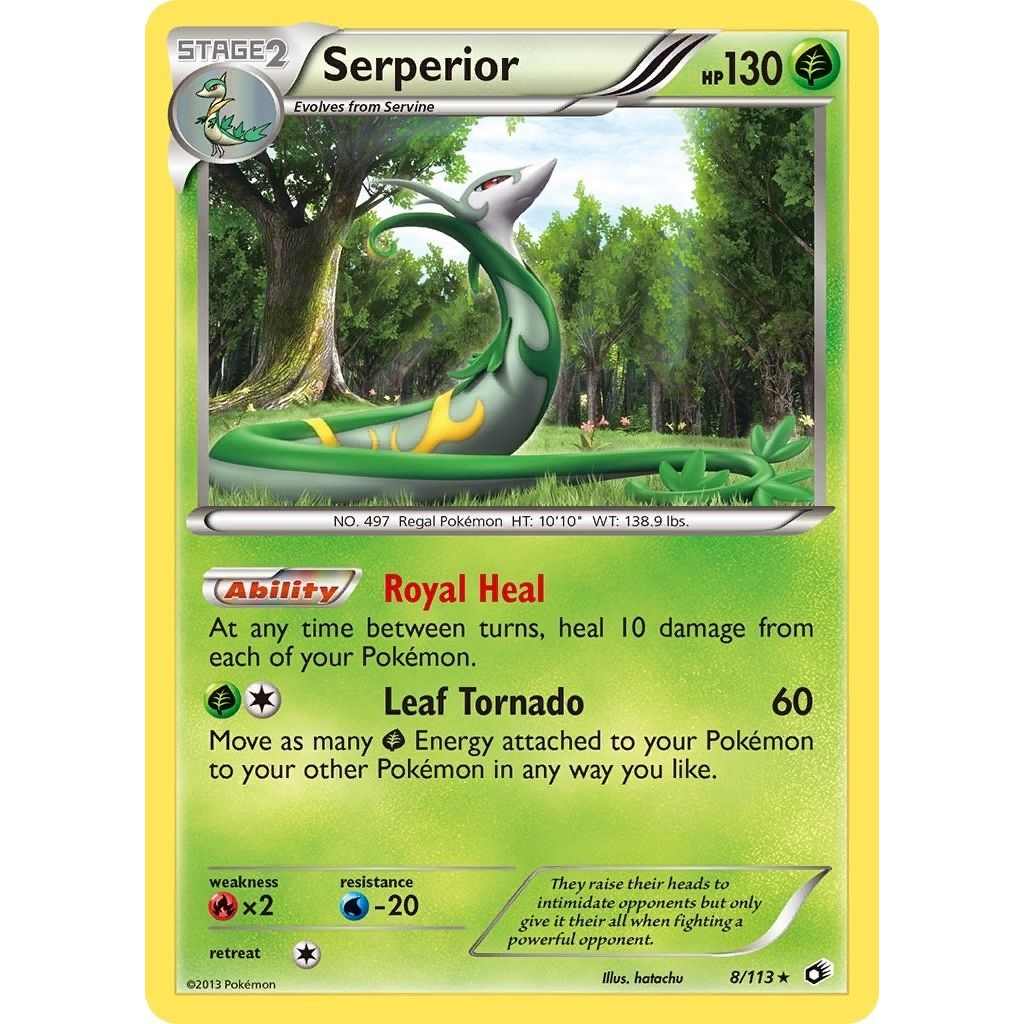 Image for Serperior (8/113) (LTR) - Pokemon