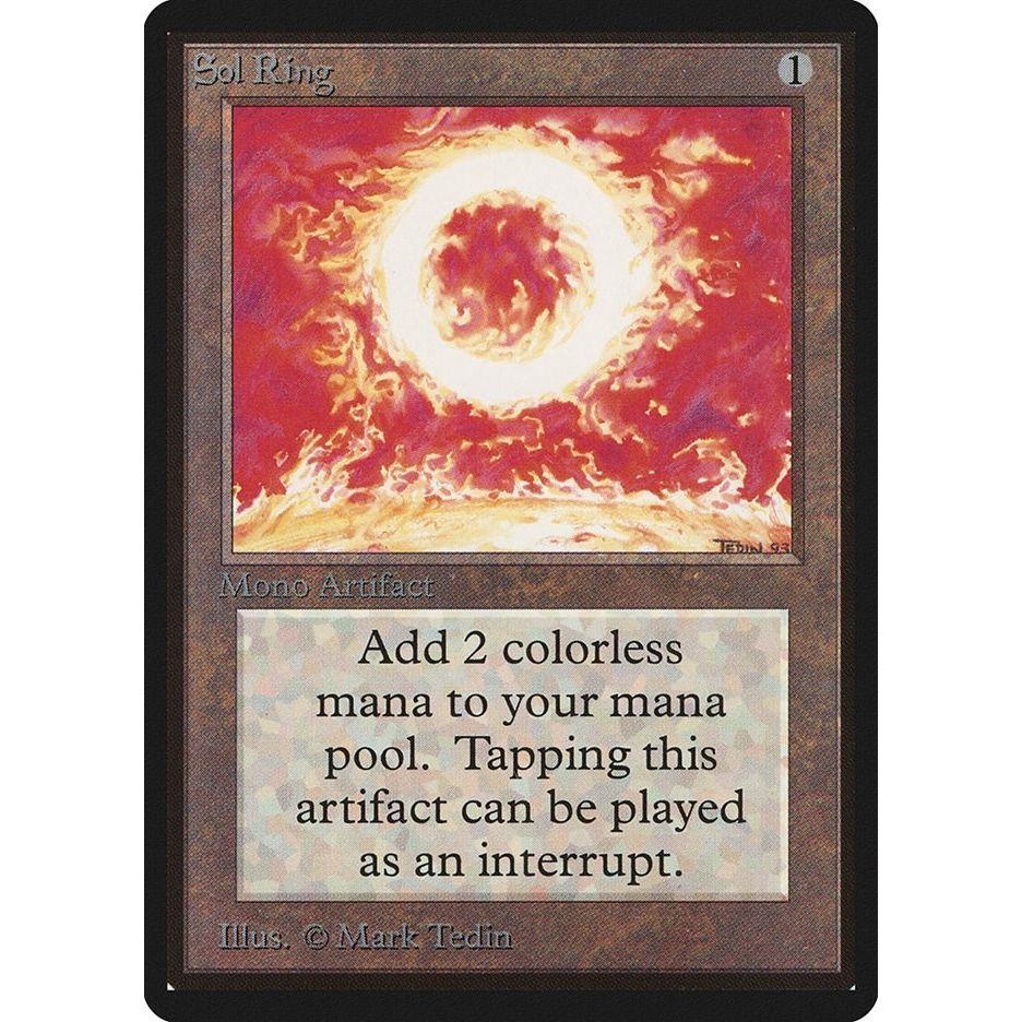 Image for Sol Ring (LEB) - Magic: The Gathering