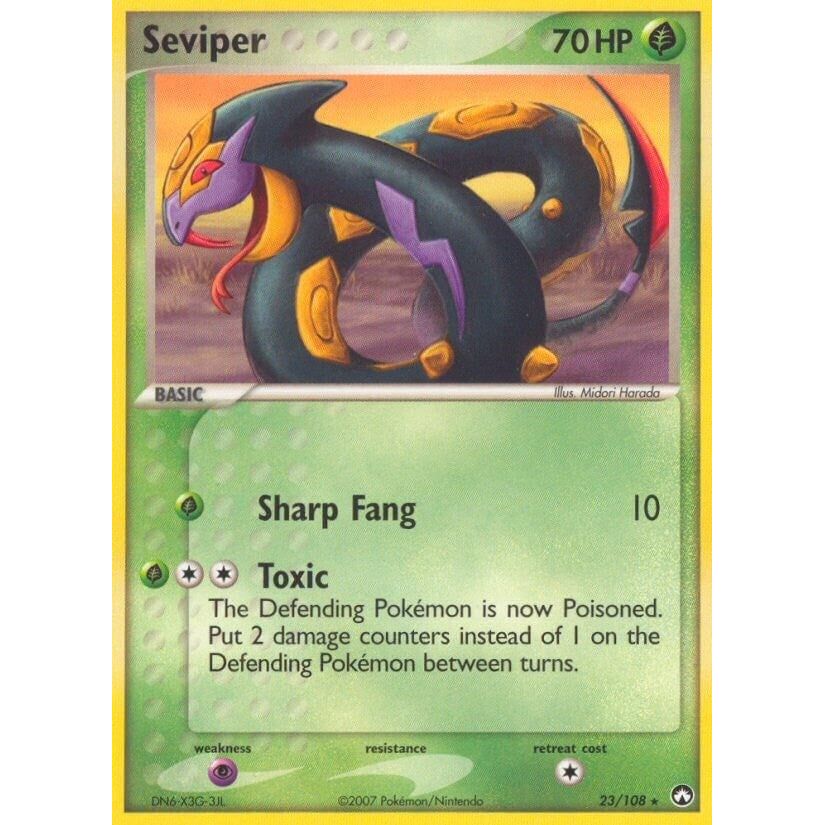 Image for Seviper (23/108) (PK) - Pokemon