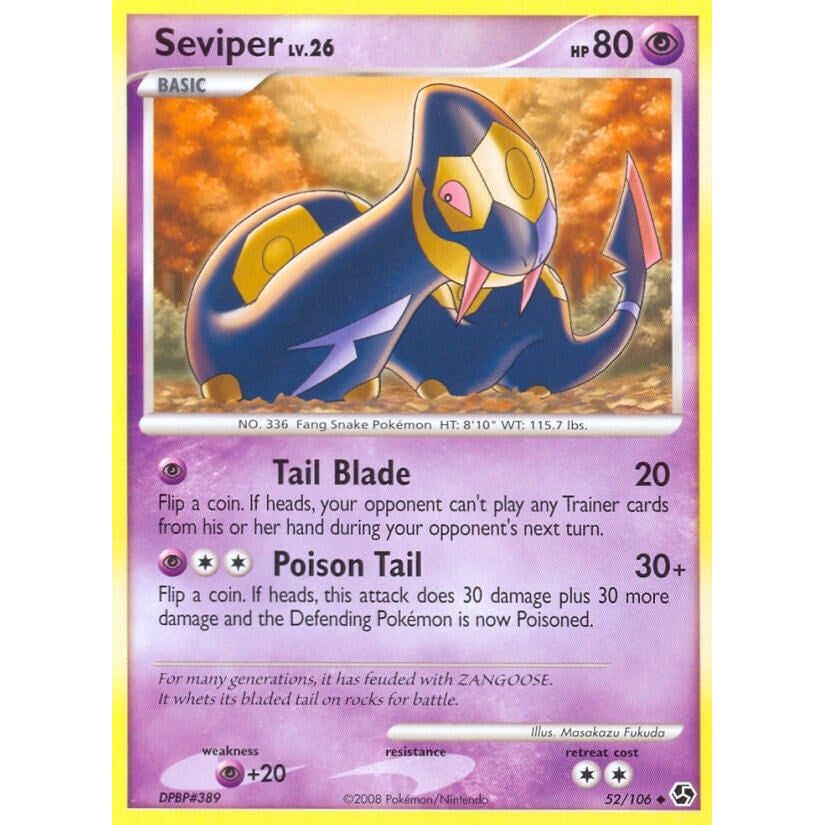 Image for Seviper (52/106) (GE) - Pokemon