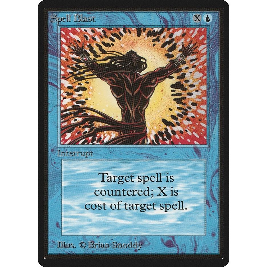 Image for Spell Blast (LEB) - Magic: The Gathering