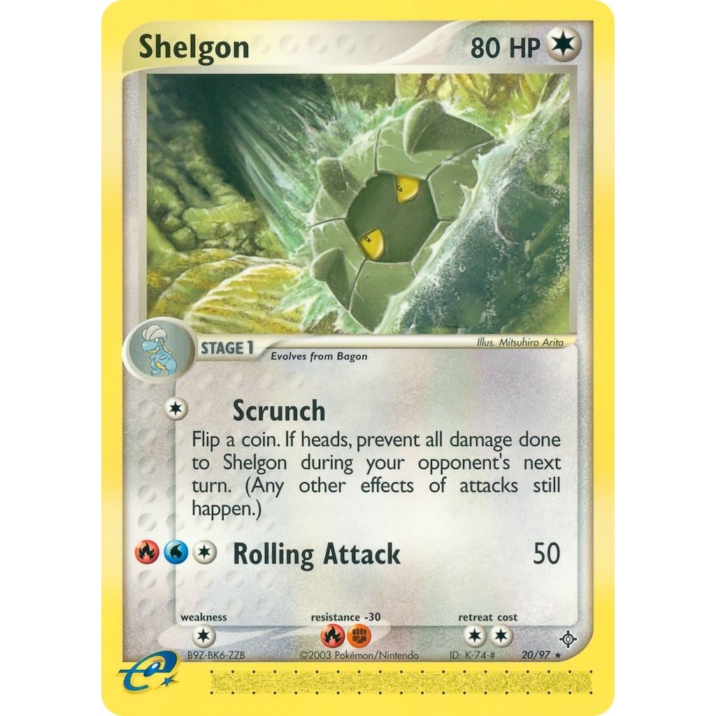 Image for Shelgon (20/97) (DR) - Pokemon