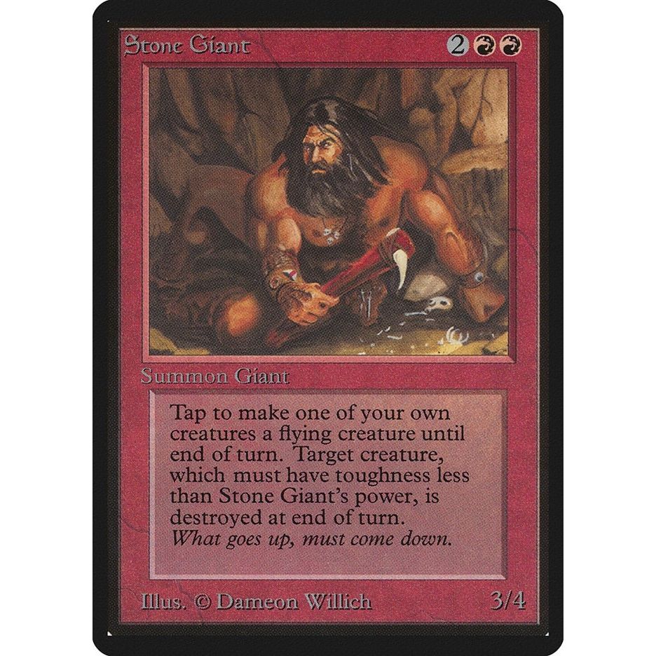 Image for Stone Giant (LEB) - Magic: The Gathering
