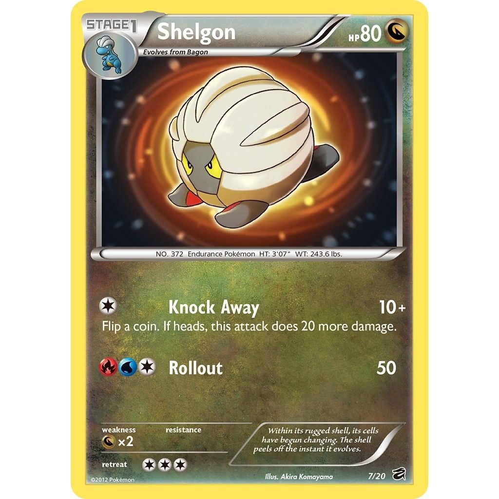 Image for Shelgon (7/20) (DRV) - Pokemon