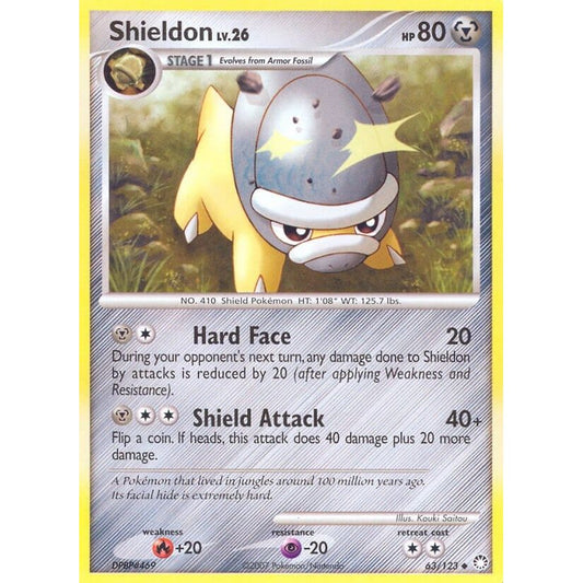 Image for Shieldon (63/123) (MT) - Pokemon