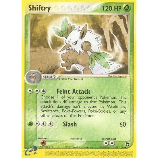 Image for Shiftry (22/100) (SS) - Pokemon