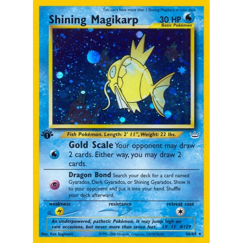 Image for Shining Magikarp (66/64) (N3) - Pokemon