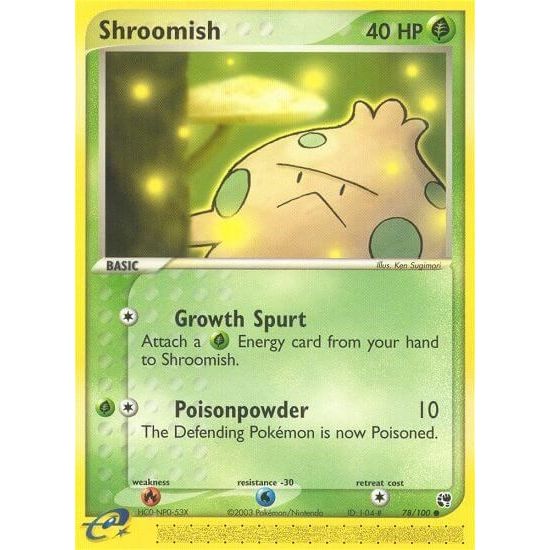 Image for Shroomish (78/100) (SS) - Pokemon