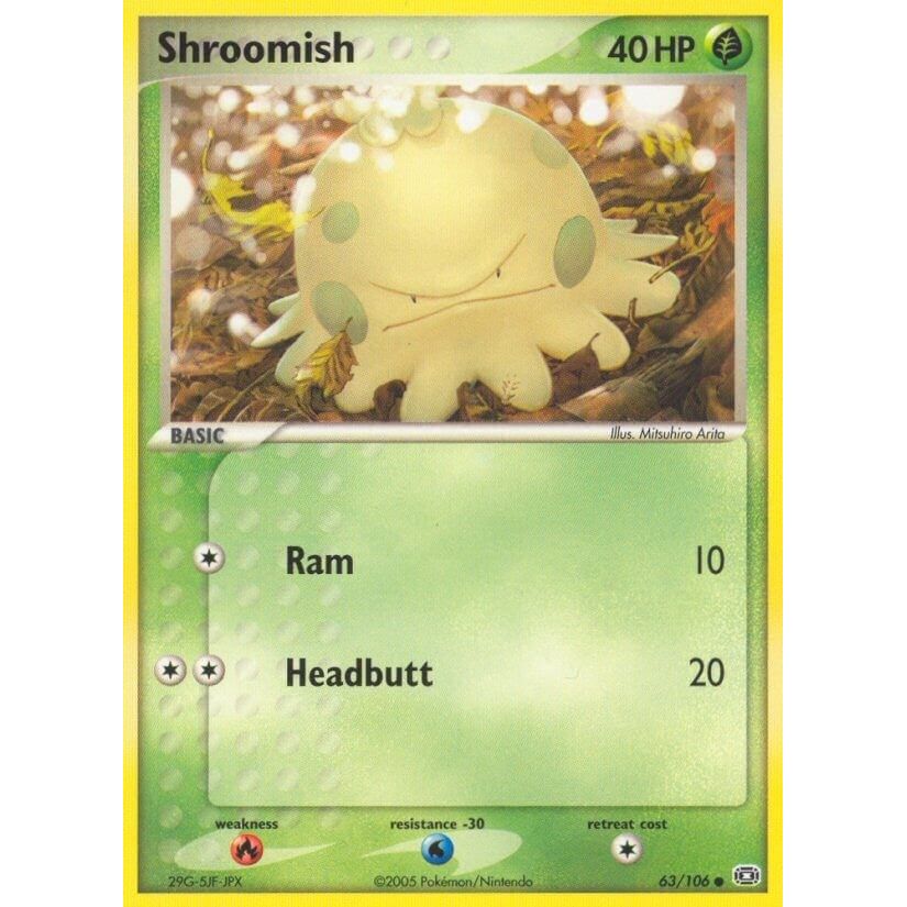 Image for Shroomish (63/106) (EM) - Pokemon