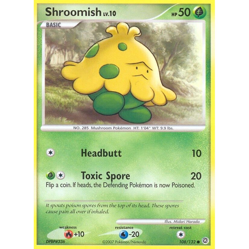 Image for Shroomish (108/132) (SW) - Pokemon