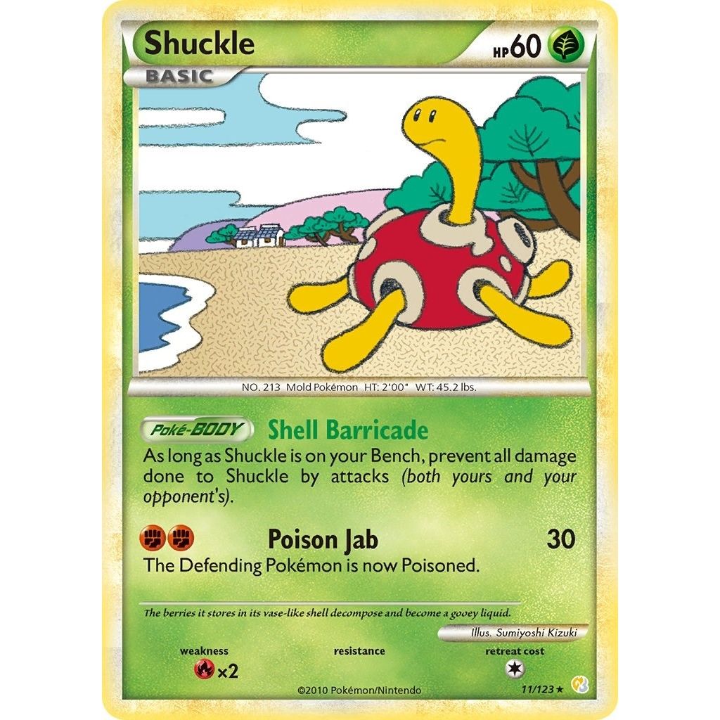 Image for Shuckle (11/123) (HS) - Pokemon