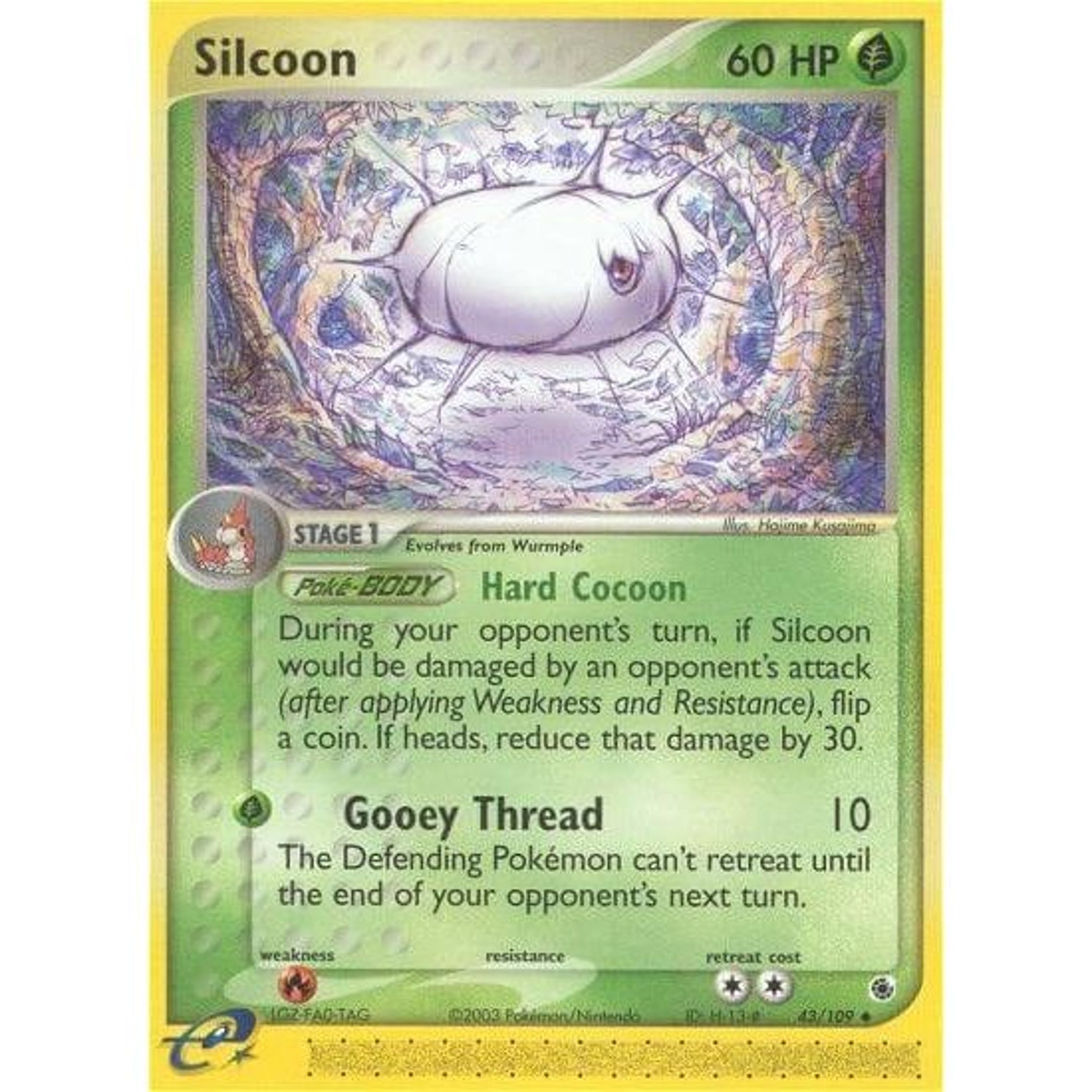Image for Silcoon (43/109) (RS) - Pokemon