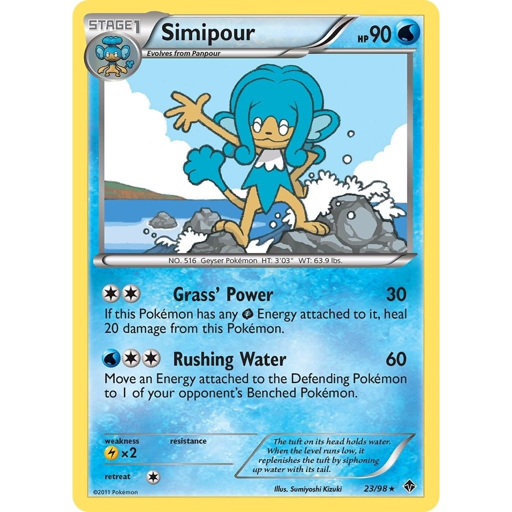 Image for Simipour (23/98) (EPO) - Pokemon