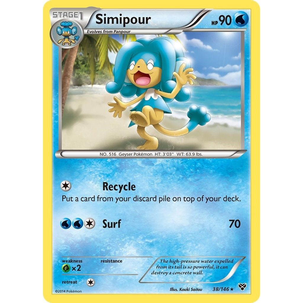 Image for Simipour (38/146) (XY) - Pokemon