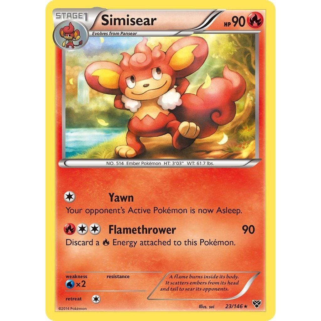 Image for Simisear (23/146) (XY) - Pokemon