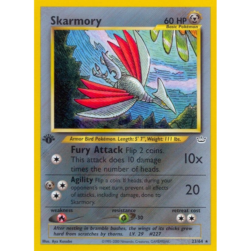 Image for Skarmory (23/64) (N3) - Pokemon