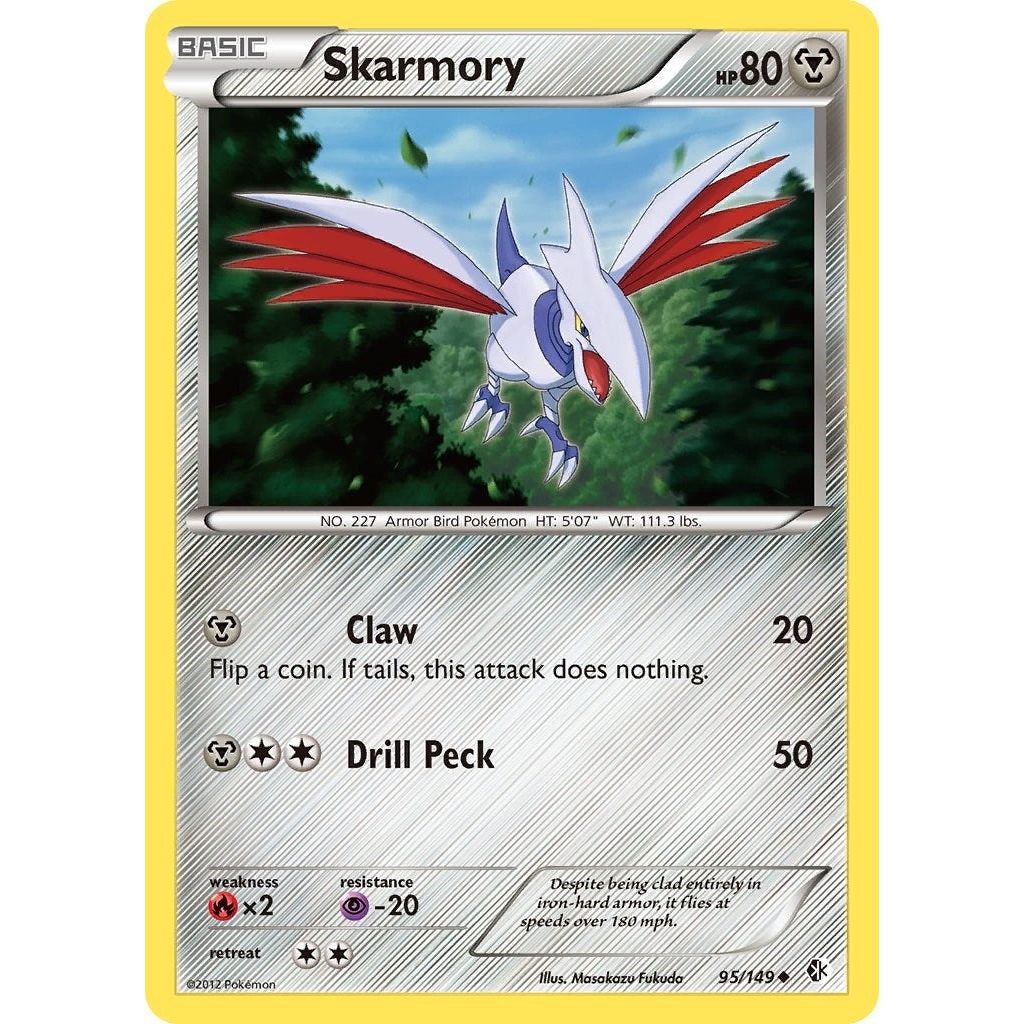 Image for Skarmory (95) (95/149) (BCR) - Pokemon